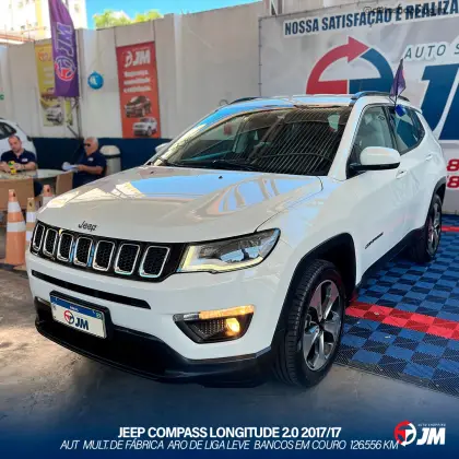 JEEP COMPASS 2.0 16V FLEX LONGITUDE AUTOMÁTICO JEEP COMPASS 2.0 16V FLEX LONGITUDE AUTOMÁTICO