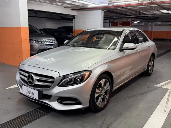 MERCEDES-BENZ-C 180-1.6 CGI AVANTGARDE 16V TURBO GASOLINA 4P AUTOMÁTICO MERCEDES-BENZ-C 180-2014