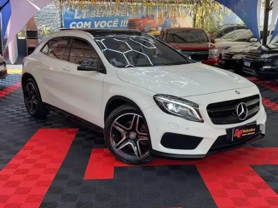MERCEDES-BENZ-GLA 250-2.0 16V TURBO GASOLINA SPORT 4P 4MATIC AUTOMÁTICO MERCEDES-BENZ-GLA 250-2016