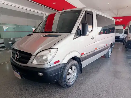 MERCEDES-BENZ-SPRINTER-2.2 415 CDI VAN 10 LUGARES TETO BAIXO 16V BI-TURBO DIESEL MANUAL MERCEDES-BENZ-SPRINTER-2014