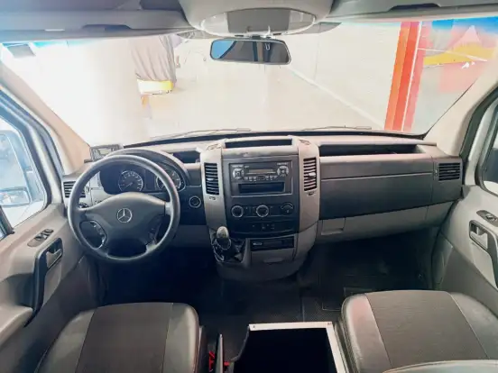 MERCEDES-BENZ-SPRINTER-2.2 415 CDI VAN 10 LUGARES TETO BAIXO 16V BI-TURBO DIESEL MANUAL MERCEDES-BENZ-SPRINTER-2014