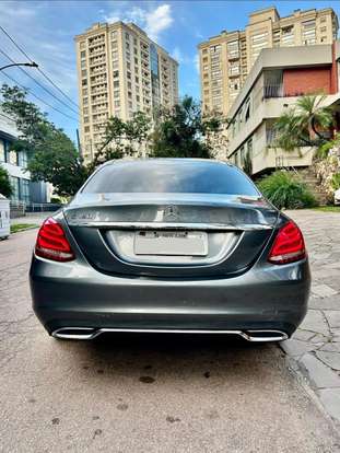 MERCEDES-BENZ-C 180-1.6 CGI EXCLUSIVE 16V TURBO GASOLINA 4P AUTOMÁTICO MERCEDES-BENZ-C 180-2017