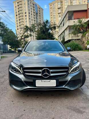 MERCEDES-BENZ-C 180-1.6 CGI EXCLUSIVE 16V TURBO GASOLINA 4P AUTOMÁTICO MERCEDES-BENZ-C 180-2017
