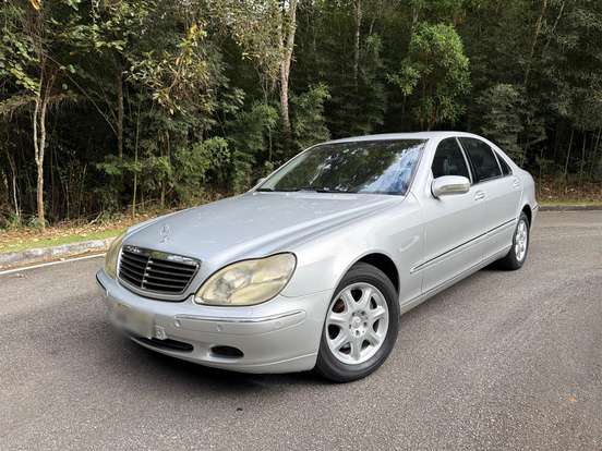 MERCEDES-BENZ-S 500 L-5.0 32V V8 GASOLINA 4P AUTOMÁTICO MERCEDES-BENZ-S 500 L-2001