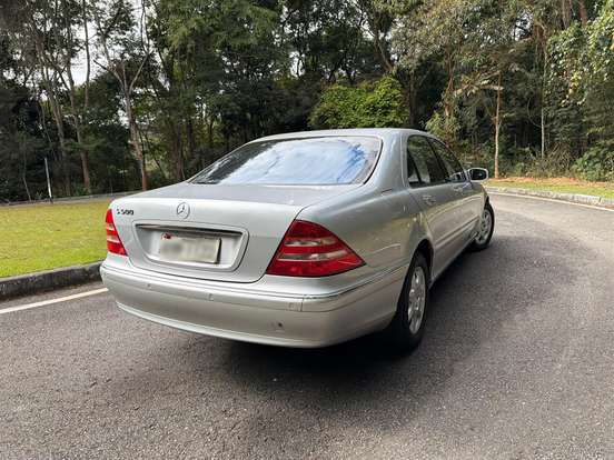 MERCEDES-BENZ-S 500 L-5.0 32V V8 GASOLINA 4P AUTOMÁTICO MERCEDES-BENZ-S 500 L-2001