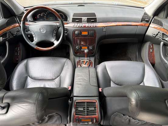 MERCEDES-BENZ-S 500 L-5.0 32V V8 GASOLINA 4P AUTOMÁTICO MERCEDES-BENZ-S 500 L-2001