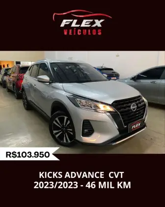 NISSAN KICKS 1.6 16V FLEXSTART ADVANCE XTRONIC NISSAN KICKS 1.6 16V FLEXSTART ADVANCE XTRONIC