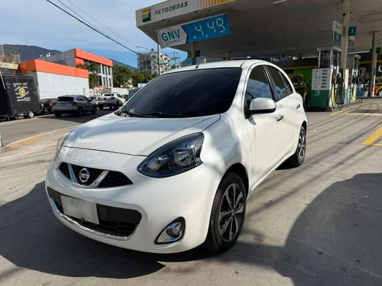 NISSAN-MARCH-1.6 SL 16V FLEX 4P XTRONIC NISSAN-MARCH-2016