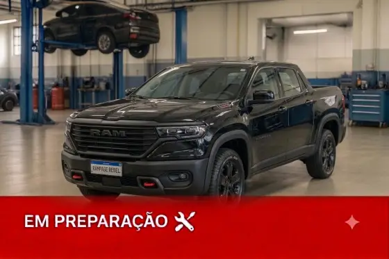 RAM RAMPAGE 2.0 HURRICANE 4 TURBO GASOLINA REBEL 4X4 AUTOMÁTICO RAM RAMPAGE 2.0 HURRICANE 4 TURBO GASOLINA REBEL 4X4 AUTOMÁTICO