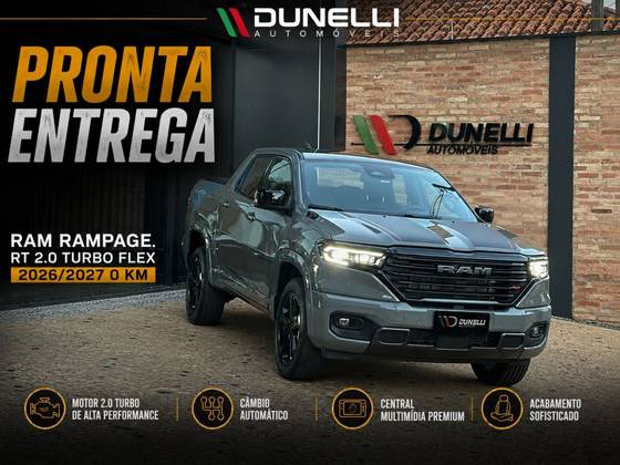RAM RAMPAGE 2.0 HURRICANE 4 TURBO FLEX R/T 4X4 AUTOMÁTICO
