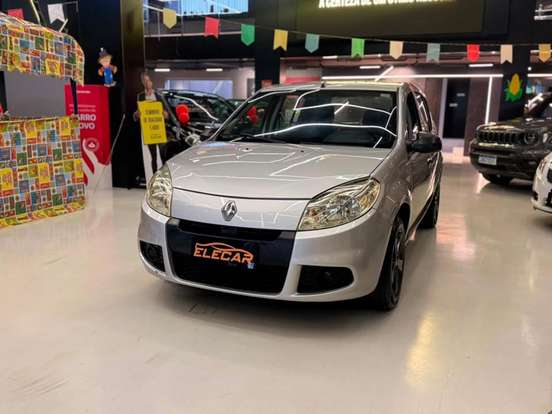 RENAULT-SANDERO-1.6 EXPRESSION 8V FLEX 4P MANUAL RENAULT-SANDERO-2011