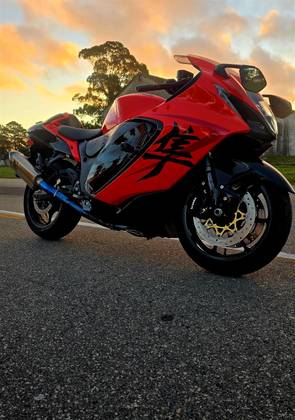 SUZUKI HAYABUSA GSX1300RRQ EDIÇÃO DE ANIVERSÁRIO 