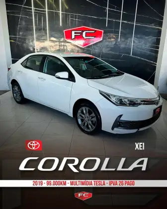 TOYOTA COROLLA 2.0 XEI 16V FLEX 4P AUTOMÁTICO TOYOTA COROLLA 2.0 XEI 16V FLEX 4P AUTOMÁTICO