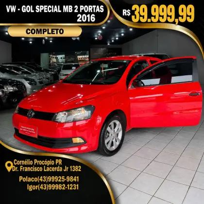 VOLKSWAGEN GOL 1.0 MI SPECIAL 8V FLEX 2P MANUAL