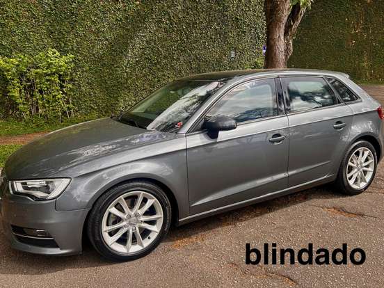 AUDI-A3-1.8 TFSI SPORTBACK AMBITION 16V GASOLINA 4P AUTOMÁTICO AUDI-A3-2014