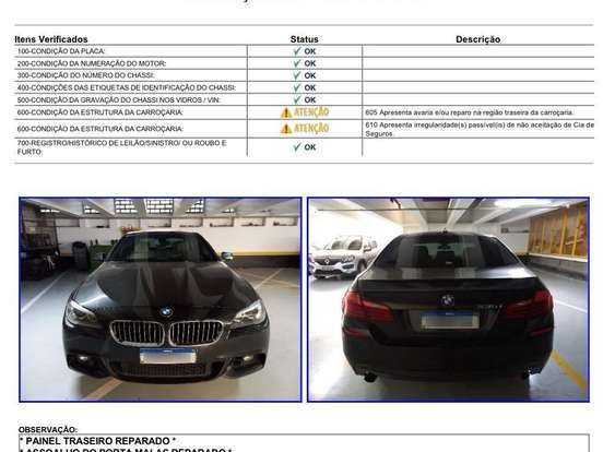 BMW-535i-3.0 M SPORT 24V GASOLINA 4P AUTOMÁTICO BMW-535i-2014