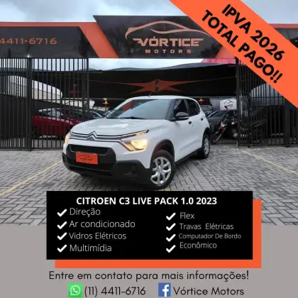CITROËN C3 1.0 FIREFLY FLEX LIVE PACK MANUAL CITROËN C3 1.0 FIREFLY FLEX LIVE PACK MANUAL
