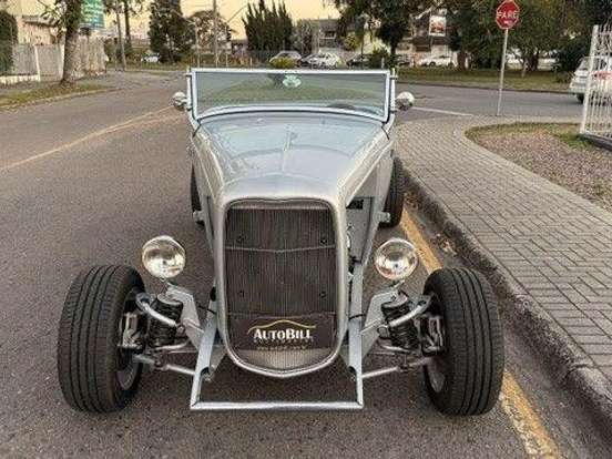 FORD-A-4 CILINDROS BIGODE PARTIDA NO PÉ CAPOTA DE LONA 2P GASOLINA MANUAL FORD-A-1932