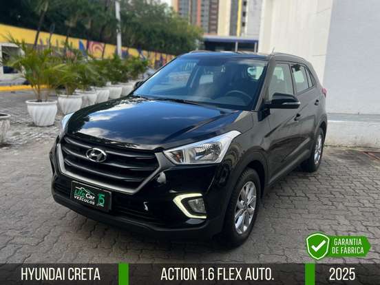 HYUNDAI-CRETA-1.6 16V FLEX ACTION AUTOMÁTICO HYUNDAI-CRETA-2024