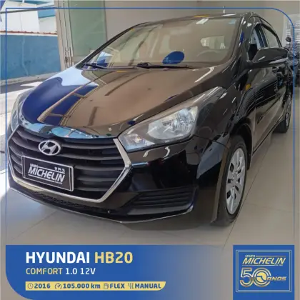 HYUNDAI HB20 1.0 COMFORT 12V FLEX 4P MANUAL HYUNDAI HB20 1.0 COMFORT 12V FLEX 4P MANUAL
