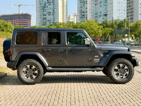 JEEP-WRANGLER-2.0 TURBO GASOLINA SAHARA 4P 4X4 AT8 JEEP-WRANGLER-2019