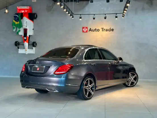 MERCEDES-BENZ-C 200-2.0 CGI AVANTGARDE 16V GASOLINA 4P AUTOMÁTICO MERCEDES-BENZ-C 200-2015