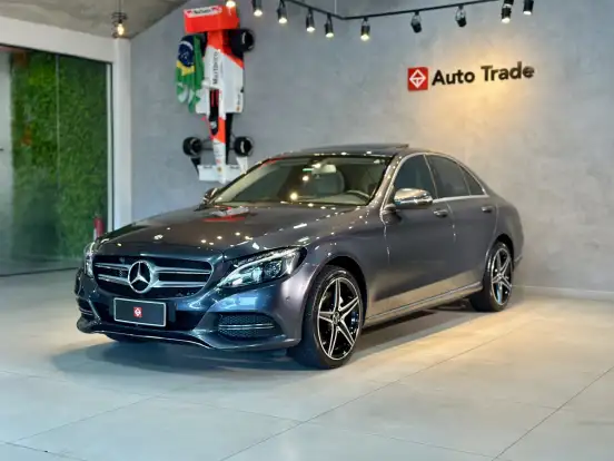 MERCEDES-BENZ-C 200-2.0 CGI AVANTGARDE 16V GASOLINA 4P AUTOMÁTICO MERCEDES-BENZ-C 200-2015