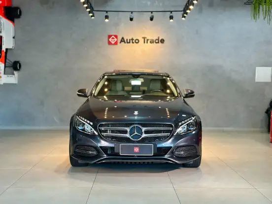 MERCEDES-BENZ-C 200-2.0 CGI AVANTGARDE 16V GASOLINA 4P AUTOMÁTICO MERCEDES-BENZ-C 200-2015