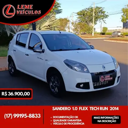 RENAULT SANDERO 1.0 TECH RUN 16V FLEX 4P MANUAL