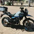 ROYAL ENFIELD HIMALAYAN 450 SLATE POPPY BLUE ROYAL ENFIELD HIMALAYAN 450 SLATE POPPY BLUE