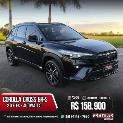 TOYOTA COROLLA CROSS 2.0 VVT-IE FLEX GR-SPORT DIRECT SHIFT