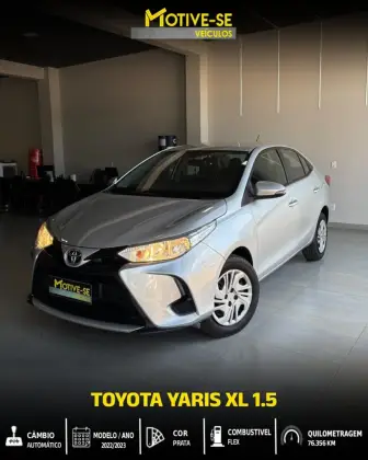 TOYOTA YARIS 1.5 16V FLEX SEDAN XL LIVE MULTIDRIVE TOYOTA YARIS 1.5 16V FLEX SEDAN XL LIVE MULTIDRIVE
