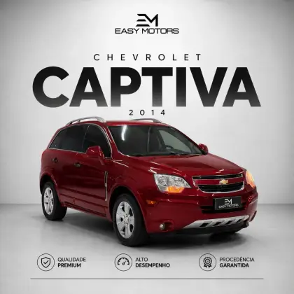 CHEVROLET CAPTIVA 2.4 SIDI 16V GASOLINA 4P AUTOMÁTICO CHEVROLET CAPTIVA 2.4 SIDI 16V GASOLINA 4P AUTOMÁTICO