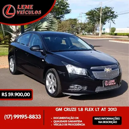 CHEVROLET CRUZE 1.8 LT 16V FLEX 4P AUTOMÁTICO CHEVROLET CRUZE 1.8 LT 16V FLEX 4P AUTOMÁTICO