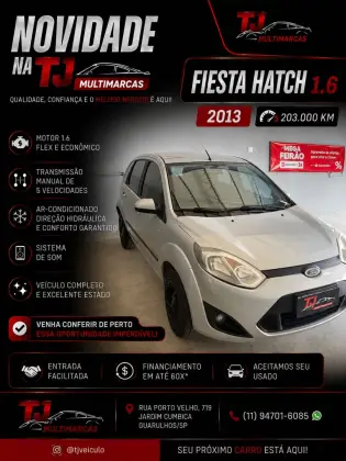 FORD FIESTA 1.6 ROCAM HATCH 8V FLEX 4P MANUAL