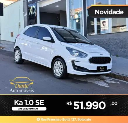 FORD KA 1.0 TI-VCT FLEX SE PLUS MANUAL FORD KA 1.0 TI-VCT FLEX SE PLUS MANUAL