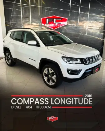 JEEP COMPASS 2.0 16V DIESEL LONGITUDE 4X4 AUTOMÁTICO JEEP COMPASS 2.0 16V DIESEL LONGITUDE 4X4 AUTOMÁTICO