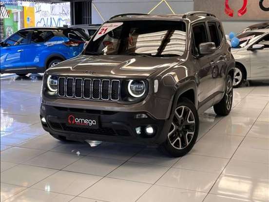 JEEP-RENEGADE-1.8 16V FLEX LONGITUDE 4P AUTOMÁTICO JEEP-RENEGADE-2021