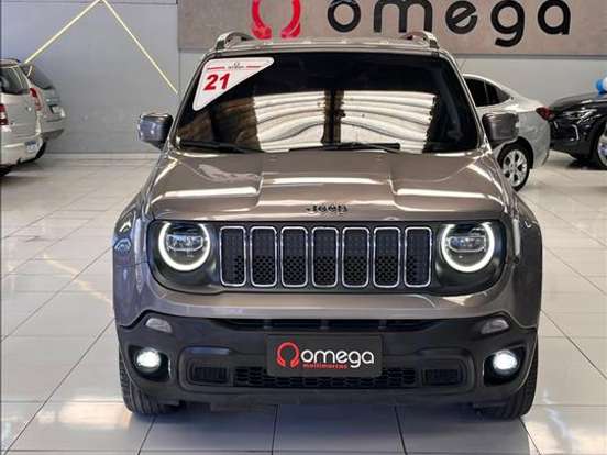 JEEP-RENEGADE-1.8 16V FLEX LONGITUDE 4P AUTOMÁTICO JEEP-RENEGADE-2021