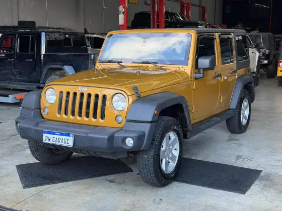 JEEP WRANGLER 3.6 UNLIMITED SPORT 4X4 V6 GASOLINA 4P AUTOMÁTICO JEEP WRANGLER 3.6 UNLIMITED SPORT 4X4 V6 GASOLINA 4P AUTOMÁTICO