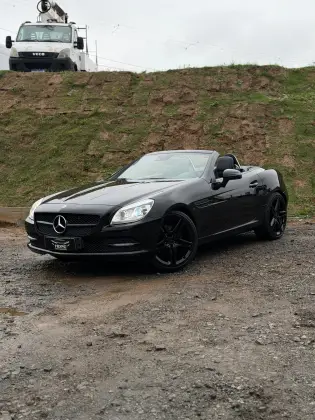 MERCEDES-BENZ SLK 250 1.8 CGI 16V TURBO GASOLINA 2P AUTOMÁTICO MERCEDES-BENZ SLK 250 1.8 CGI 16V TURBO GASOLINA 2P AUTOMÁTICO