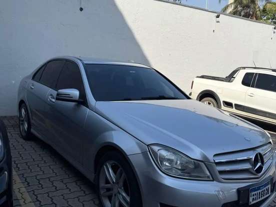 MERCEDES-BENZ-C 180-1.6 CGI SPORT 16V TURBO GASOLINA 4P AUTOMÁTICO MERCEDES-BENZ-C 180-2013