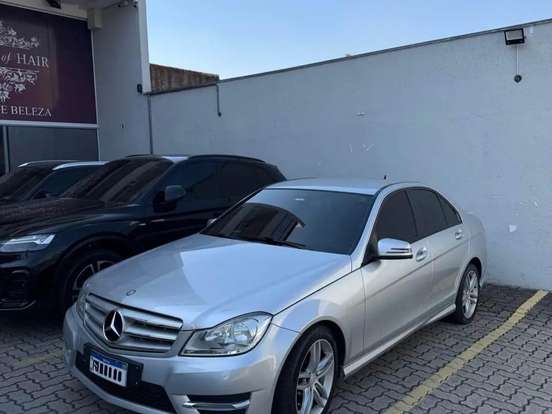 MERCEDES-BENZ-C 180-1.6 CGI SPORT 16V TURBO GASOLINA 4P AUTOMÁTICO MERCEDES-BENZ-C 180-2013