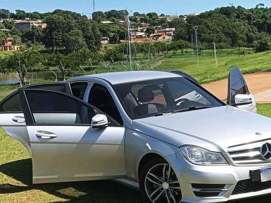 MERCEDES-BENZ-C 180-1.6 CGI SPORT 16V TURBO GASOLINA 4P AUTOMÁTICO MERCEDES-BENZ-C 180-2013