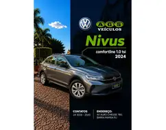 VOLKSWAGEN NIVUS 1.0 200 TSI TOTAL FLEX COMFORTLINE AUTOMÁTICO VOLKSWAGEN NIVUS 1.0 200 TSI TOTAL FLEX COMFORTLINE AUTOMÁTICO
