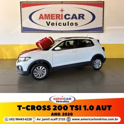 VOLKSWAGEN T-CROSS 1.0 200 TSI TOTAL FLEX AUTOMÁTICO VOLKSWAGEN T-CROSS 1.0 200 TSI TOTAL FLEX AUTOMÁTICO