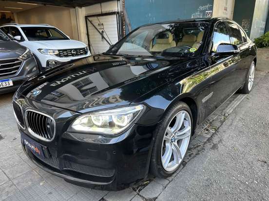 BMW-750i-4.4 M SPORT SEDAN V8 32V GASOLINA 4P AUTOMÁTICO BMW-750i-2014