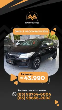 CHEVROLET ONIX 1.0 MPFI LS 8V FLEX 4P MANUAL CHEVROLET ONIX 1.0 MPFI LS 8V FLEX 4P MANUAL