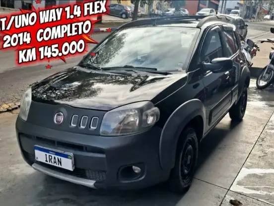 FIAT-UNO-1.4 EVO WAY 8V FLEX 4P MANUAL FIAT-UNO-2014