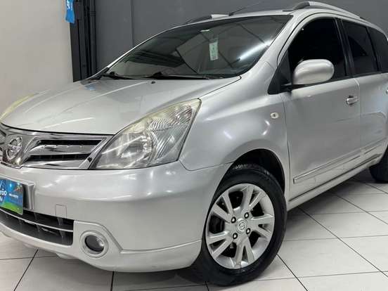 NISSAN-LIVINA-1.8 SL 16V FLEX 4P AUTOMÁTICO NISSAN-LIVINA-2012